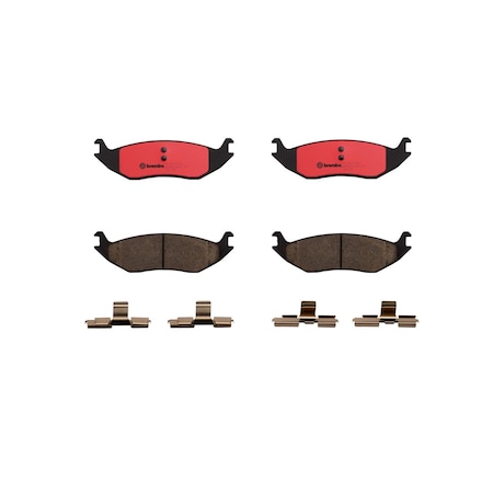 Brembo Brake Pad Set, P18010N P18010N